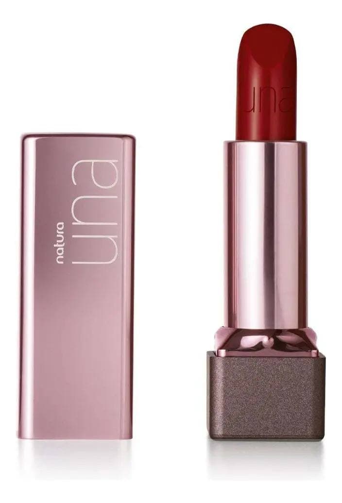 Batom CC Vermelho 4C Hidratante Una Natura FPS25 3,8g