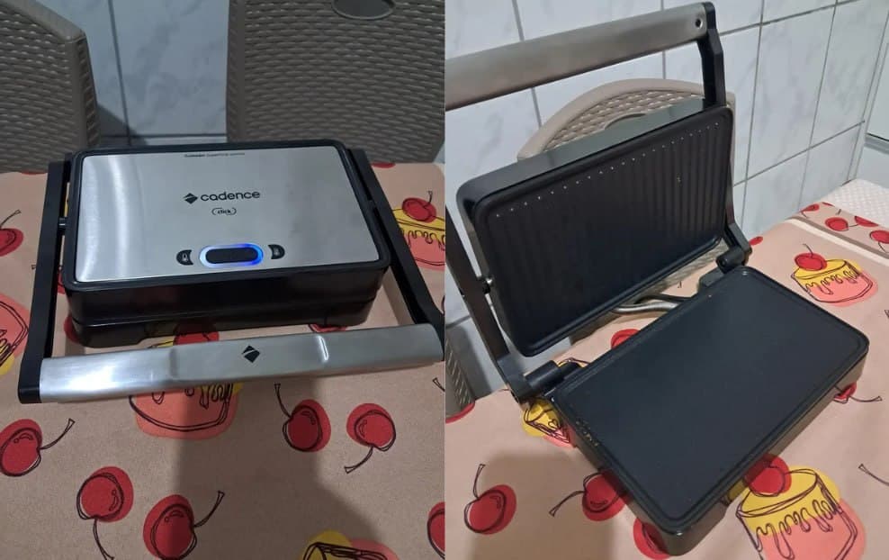Grill Elétrico Cadence Click 1200W 127V