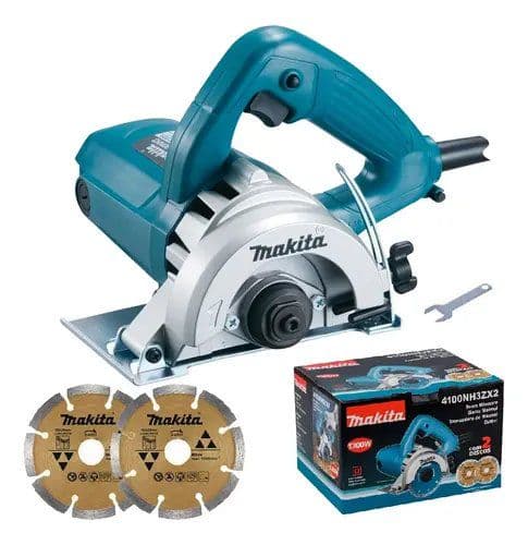Serra Mármore 4.3/8 Pol 1300W + 2 Discos 4100NH3ZX2 Makita